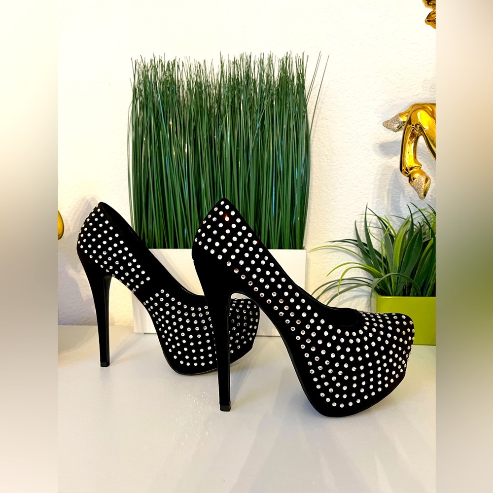 Candie’s Crystal Embellished Stilettos